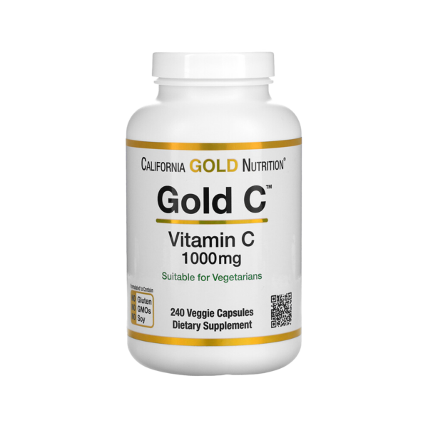 كبسولات فيتامين سي CALIFORNIA GOLD NUTRITION